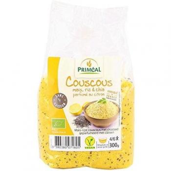 Cous Cous sin gluten de Maíz, Arroz y Chía 300 g