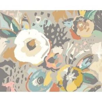 Abstract Floral Wall Mural
