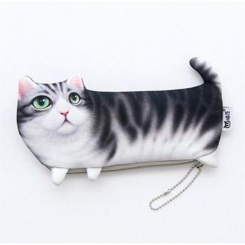 Kawaii Cat School Bag: Estuche de Lápices Divertido