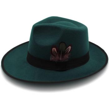 Chapeau Fedora en feutre pour femmes, dame reine, taille 58 cm
