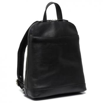Chesterfield Bolzano Black Leather Backpack 34 cm