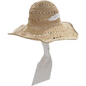 Damen Sonnenhut mit Bogenverzierung