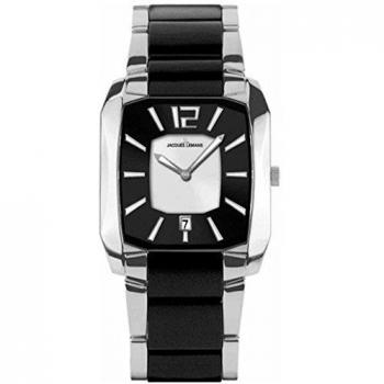 Jacques Lemans Classic Herrenarmbanduhr Dublin 1-1628B – Automatik, Schwarz, 30 cm Lünette
