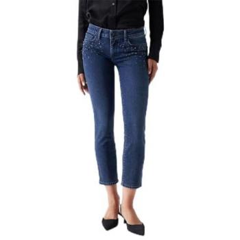 Jeans Donna Wonder Crop Slim Fit Dark Wash