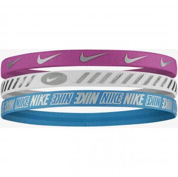 Banda de Cabello Nike Metallic 3.0 en Rosa, Blanco y Azul