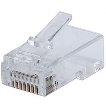 Set 100 Terminali RJ45 Cat6 UTP Fastcrimp