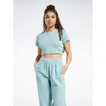 Reebok T‑shirt Classic Grigio Cropped Natural Dye HK4968