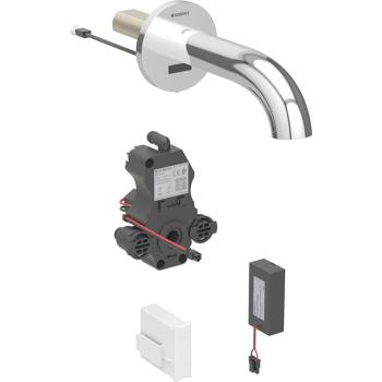 Geberit WT‑WA Piave Batteriezentrale für UP‑Box L17 cm, verchromt, Mischerfrei – Code 116263 & 116263