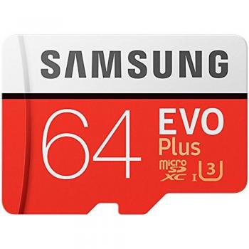 Samsung EVO Plus 64GB MicroSDXC con adaptador