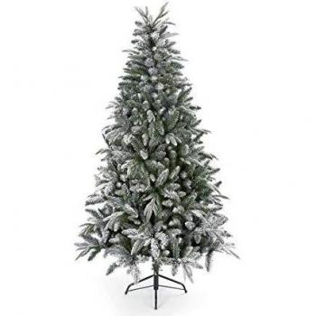 Premier Flocked Spruce Tree – 5 ft Lapland