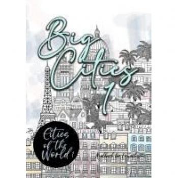 Big Cities Coloring Book for Adults | Cities of the World 1