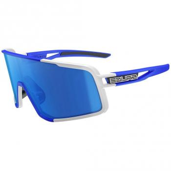 Salice 022 RWX BIANCO/RW BLU Anteojos de Sol para Hombre Azul