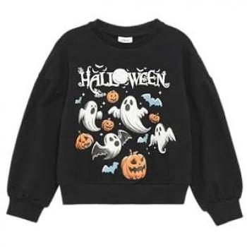 Halloween-Print Sweatshirt Unisex von s.Oliver
