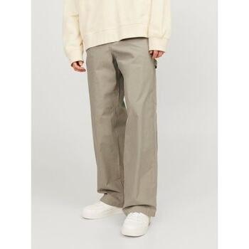 Pantalón Ancho Jack&Jones en Color Beige