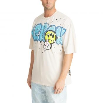 T-shirt Barrow in cotone avorio