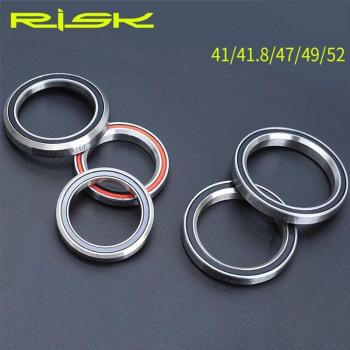 RISK Steel Headset Bearings for Bikes 41/41.8/47/49/51/52mm