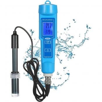 6118/6118L pH and Temperature Gauge with Carrying Case