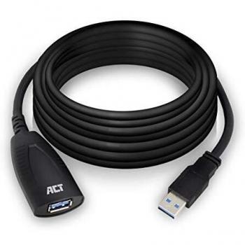 Cable USB alargador activo 5 metros