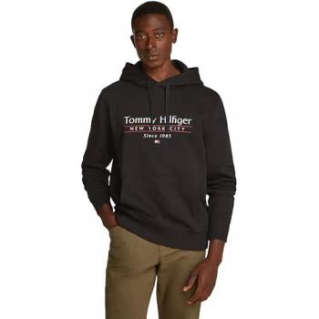 Tommy Hilfiger Langarm Hoodie Center Stack