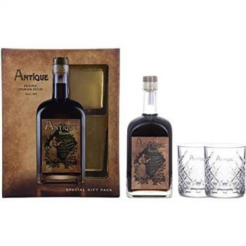 Coffret cadeau Liqueur Pelinkovac Badel 35% 0,7l avec 2 verres