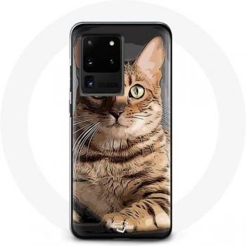 Bengal Cat Design Case for Samsung Galaxy S20 Ultra