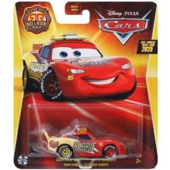 Coffret voiture cars voiture flash mcqueen race and rescue