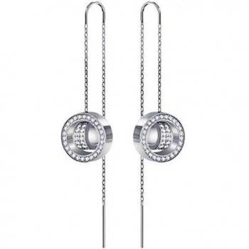 Swarovski Hollow Ohrstecker für Damen, versilbert, Artikel 5349356