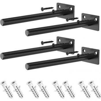 Floating Shelf Supports with ½ Inch Diameter