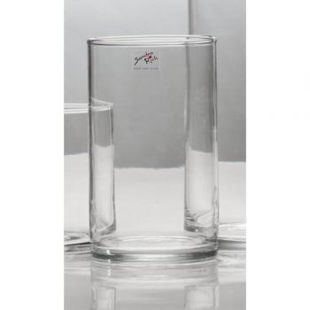 Vaso in vetro trasparente Cyli 9cm H15cm