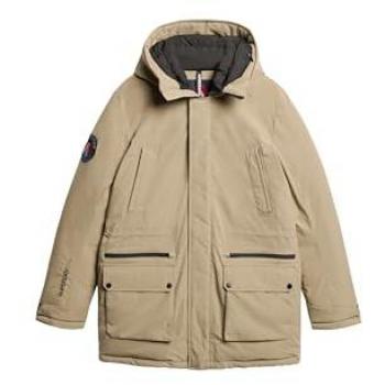 Parka Superdry Imbottito da Uomo Beige S