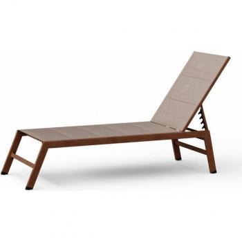 Renazzo Lounger Blumfeldt – Chaise longue robuste 160 kg, 5 positions, résistant à l’eau