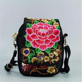 Embroidered Women's Chinese Style Crossbody Bag