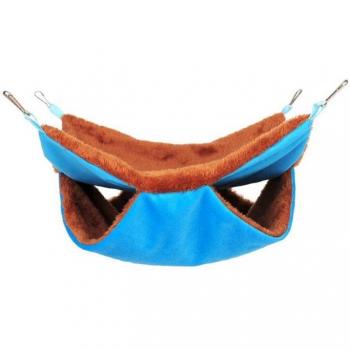 Hammock‑Style Warm Bedding for Small Pets 13.8x13.8in