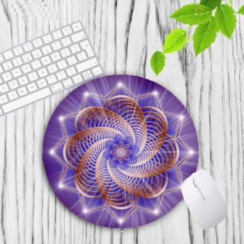 XGZ ART Mandala Round Mouse Mat