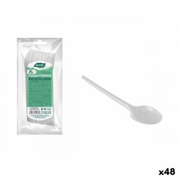 Algon Café Juego de Cucharas Reutilizables 25 Piezas