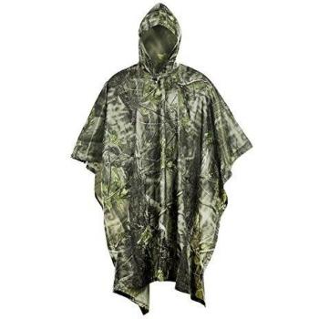 Poncho Outdoor Impermeabile con Camuffamento OnlyOne