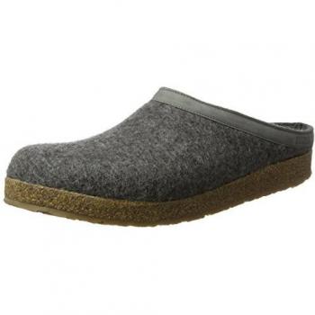 Haflinger Grizzly Torben Hausschuhe Grau Anthrazit