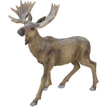 Waldelf Elch Skulptur