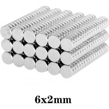 6x2mm Strong NdFeB Magnets