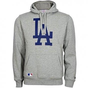 New Era Herren Hoodie – Los Angeles Dodgers (Grau) – XS