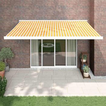Tenda Retrattile “Rosa Gialla” 4,5×3 m