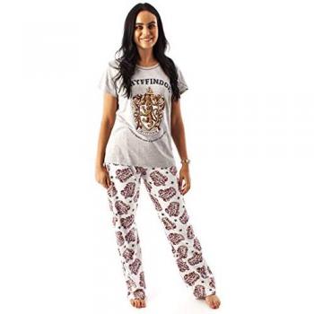 Grey Harry Potter Short Sleeve Long Leg Pajama Set