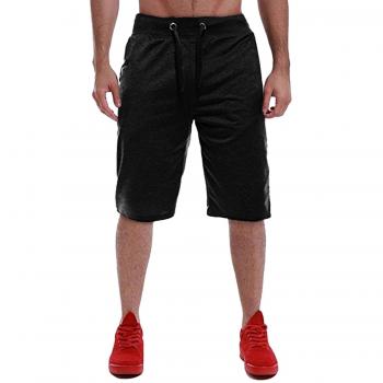 MODCHOK Homme Bermuda Poches Jogging Taille Élastique 2XL