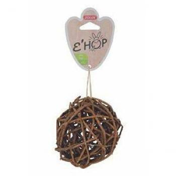 Bola Ehop Rattan Oscuro 10 cm para Conejos