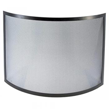 Barrière thermique noir pour foyer – 67 cm × 90 cm