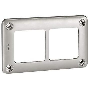 Legrand 077852 Rahmen 2-fach Soliroc