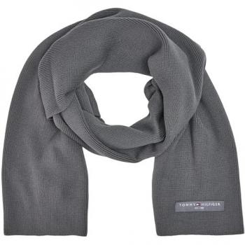 Tommy Hilfiger Modetuch TH FOUNDATION COTTON SCARF grau