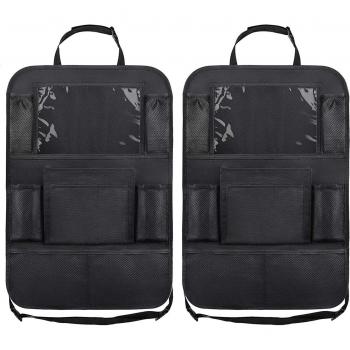 RoadGuard Duo: Backseat Organizer + Kick Mats for Children