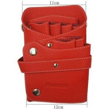 PU Leather Scissors Holder Bag for Hairdressers