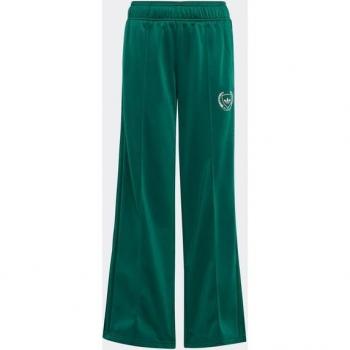 Pantalón ancho Deportivo Collegiate verde niño con estampado gráfico